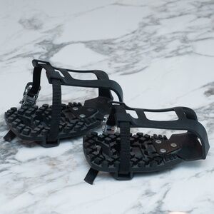 Toe Cages for Peloton Bike Pedal Adapters for Regular Shoes, Convert Look Delta